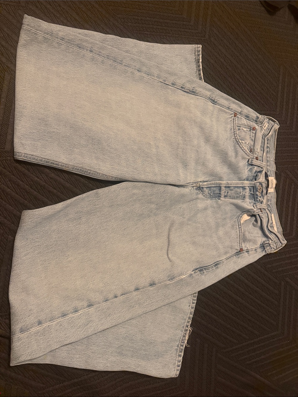 Citizens Of Humanity Ayla Light Blue Straight Leg Women's Jeans - Picture 7 of 11